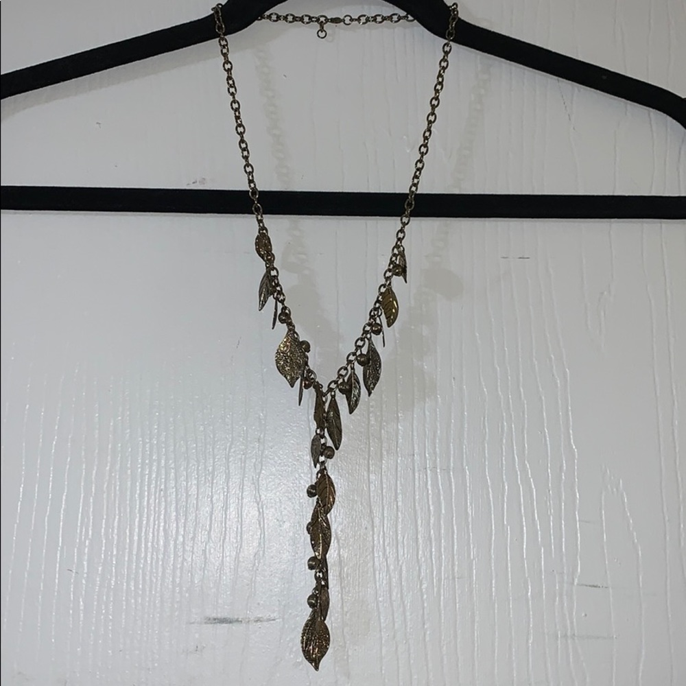 Leaf necklace